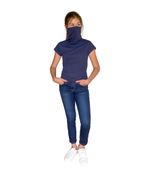 Camiseta-manga-corta-de-proteccion-Ropa-nina-Azul