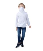 Camiseta-manga-larga-de-proteccion-Ropa-bebe-nino-Blanco