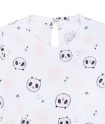 Camiseta-manga-corta-Ropa-bebe-nina-Blanco
