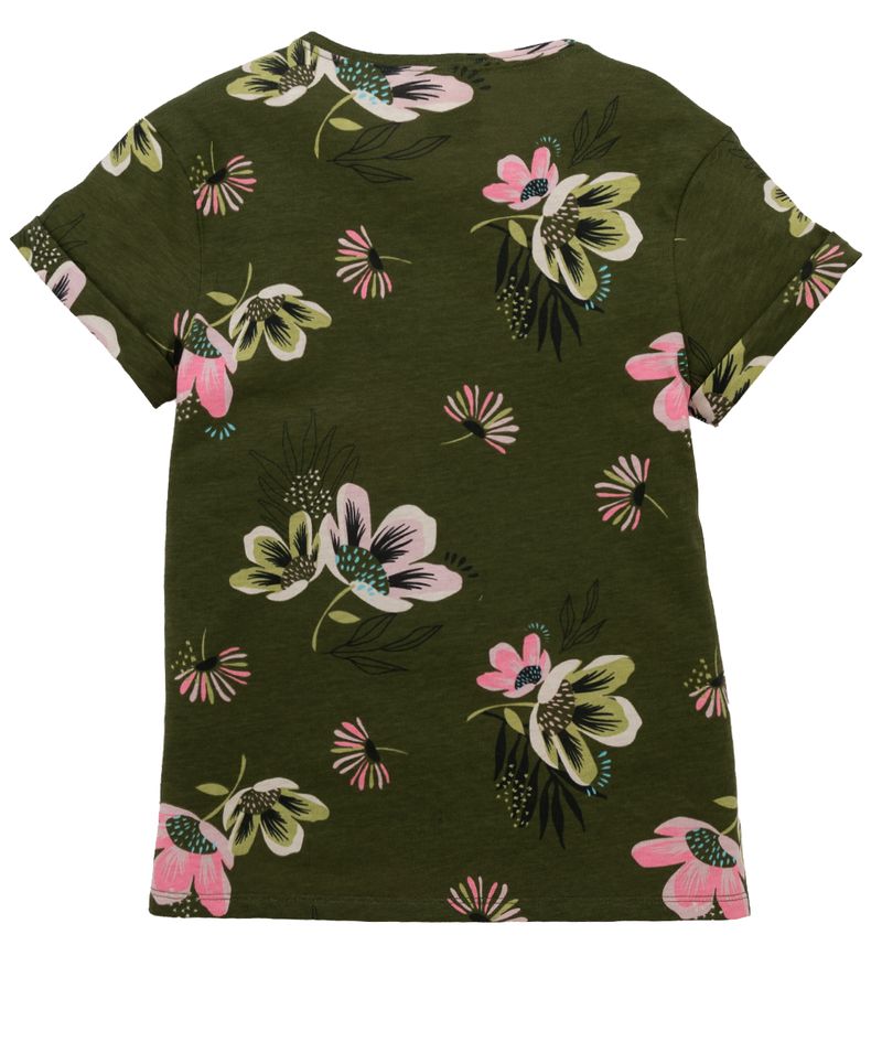 Camiseta-manga-corta-Ropa-nina-Verde