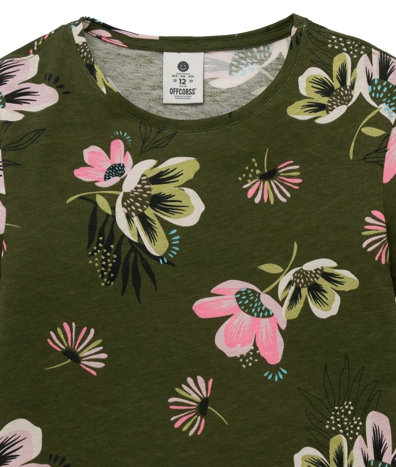 Camiseta-manga-corta-Ropa-nina-Verde