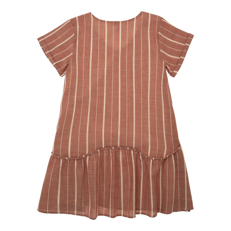 Vestido-manga-corta-Ropa-nina-Rosado