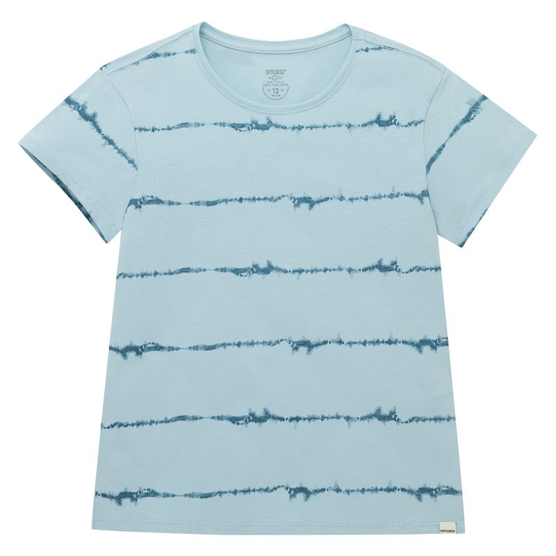 Camiseta-manga-corta-Ropa-nina-Azul