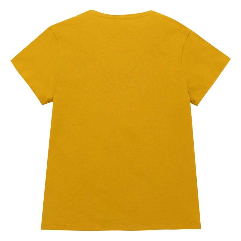 Camiseta-manga-corta-Ropa-nina-Amarillo