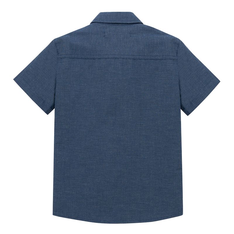 Camisa-manga-corta-Ropa-bebe-nino-Azul