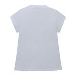 Camiseta-manga-corta-Ropa-bebe-nina-Blanco