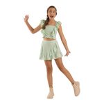 Falda-corta-Ropa-nina-Verde