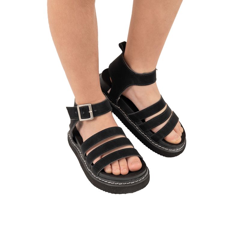 Sandalias-Ropa-bebe-nina-Gris