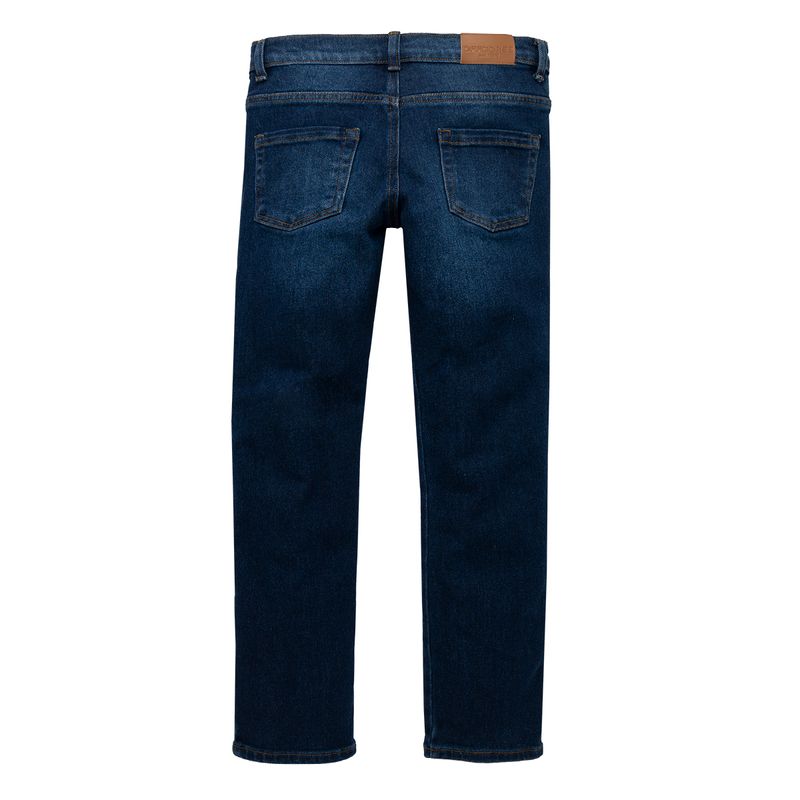 Pantalon-super-skinny-con-llavero-Ropa-nina-Indigo-oscuro