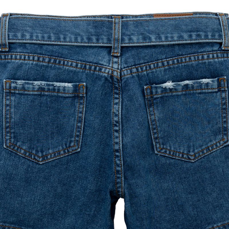 Short-con-cinturon-Ropa-nina-Indigo-medio