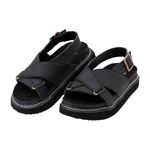 Sandalias-Ropa-bebe-nina-Negro