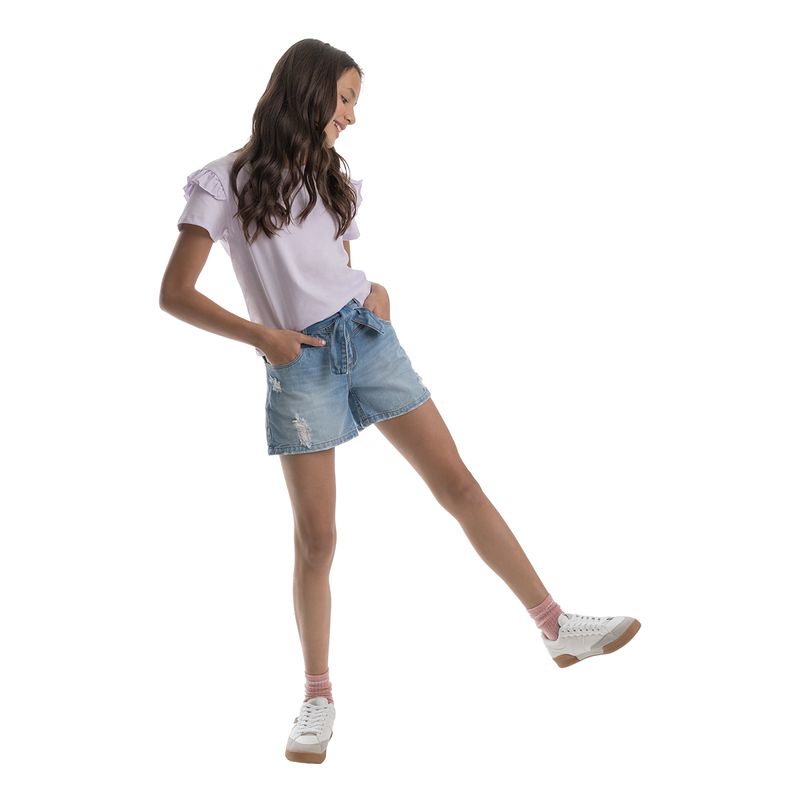 Short-con-cinturon-Ropa-nina-Indigo-claro