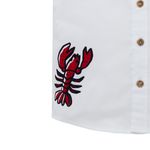 Camisa-manga-corta-con-bolsillo-para-bebe-niño-Ropa-bebe-nino-Blanco