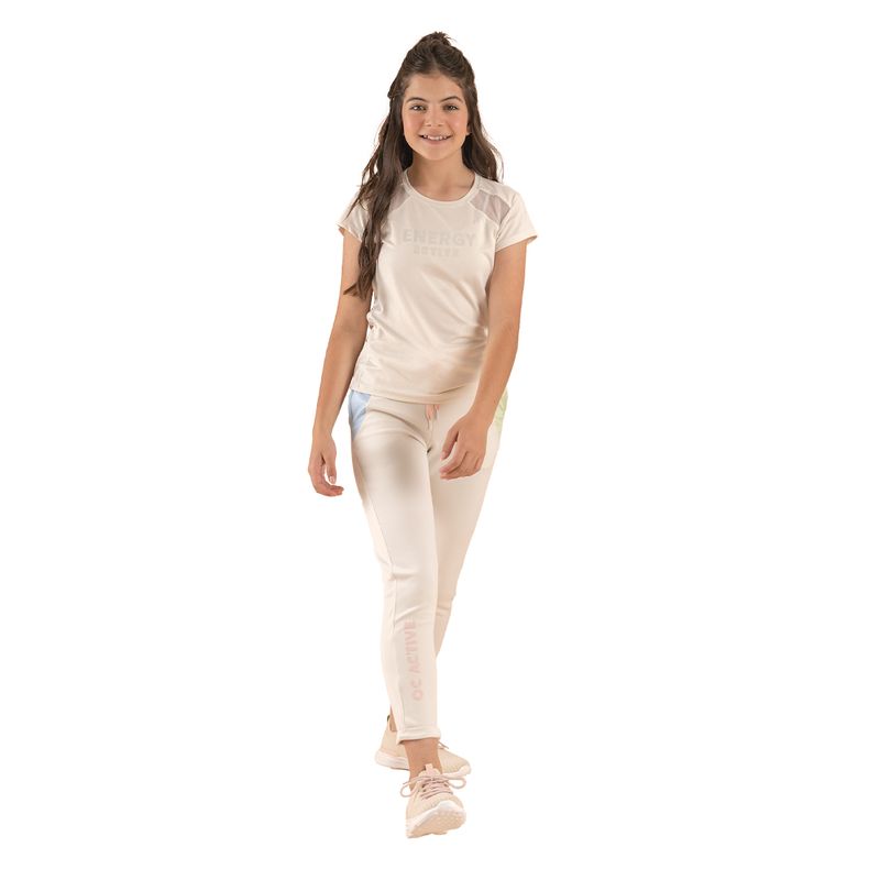 Pantalon-de-sudadera-deportiva-Ropa-nina-Amarillo