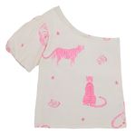 Camiseta-de-un-solo-hombro-para-niña-Ropa-nina-Cafe