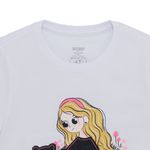Camiseta-con-grafico-divertido-para-bebe-niña-Ropa-bebe-nina-Blanco