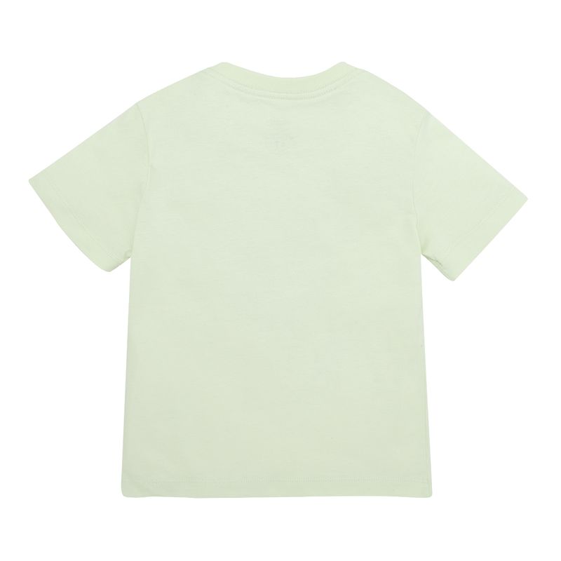Camiseta-manga-corta-con-grafico-divertido-para-bebe-niño-Ropa-bebe-nino-Verde