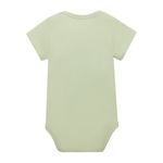 Body-manga-corta-para-recien-nacidos-Recien-nacido-Unisex-Verde