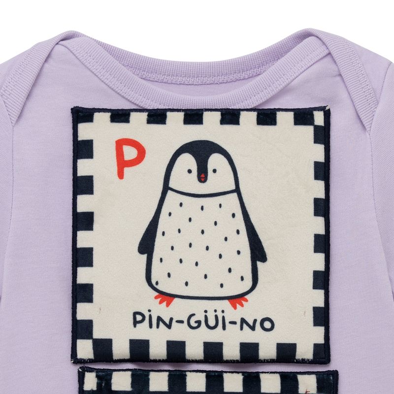 Body-manga-corta-para-recien-nacidos-Recien-nacido-Unisex-Morado