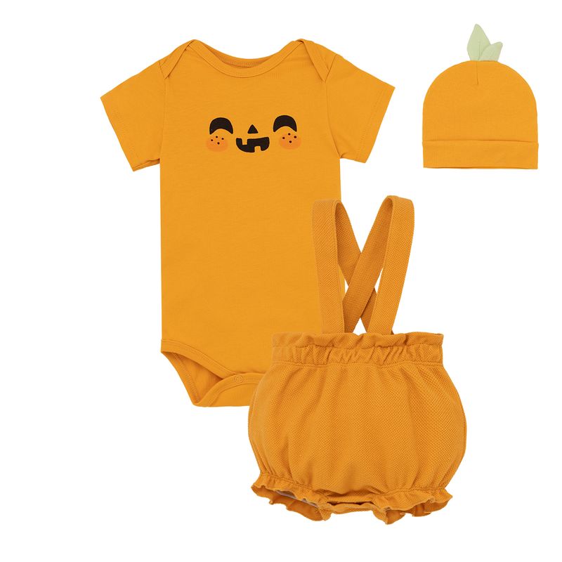 Conjunto-disfraz-calabaza-para-recien-nacidos--Recien-nacido-Unisex-Naranja
