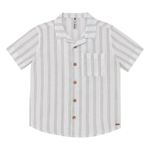 Camisa-manga-corta-silueta-resort-para-bebe-niño-Ropa-bebe-nino-Cafe
