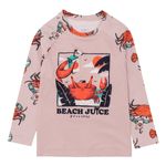 Camiseta-manga-larga-de-playa-para-bebe-niño-Ropa-bebe-nino-Rosado
