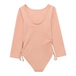 Vestido-de-baño-entero-para-bebe-niña-Ropa-bebe-nina-Naranja