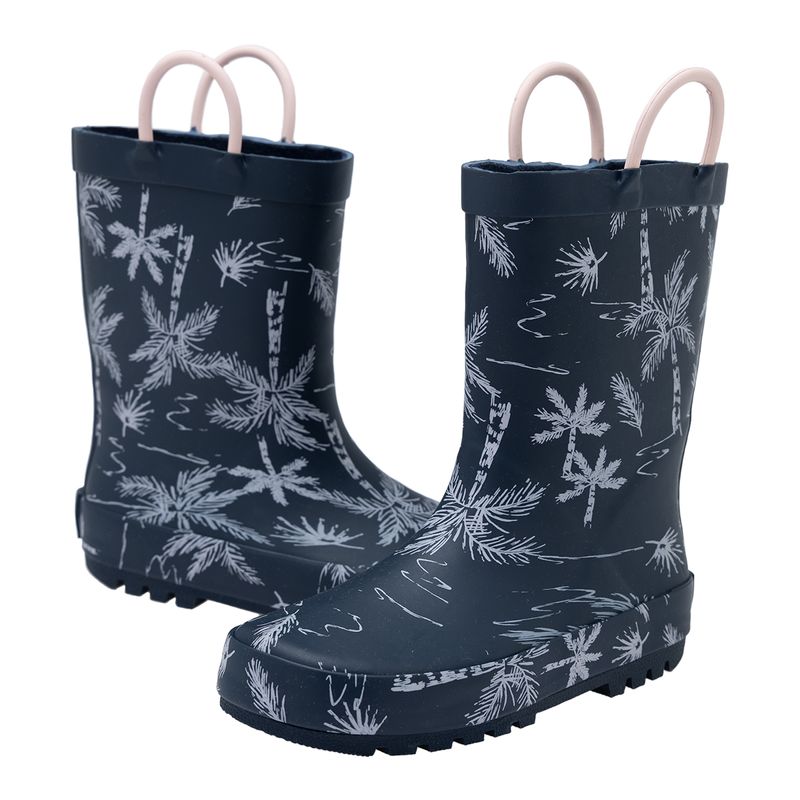 Botas-plasticas-pantaneras-para-bebe-niña-Ropa-bebe-nina-Azul