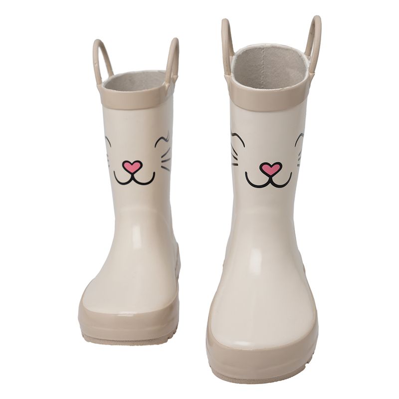 Botas-plasticas-pantaneras-para-bebe-niña-Ropa-bebe-nina-Cafe