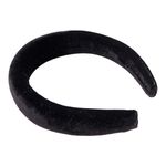 Diadema-con-piedras-para-bebe-niña-Accesorios-Negro