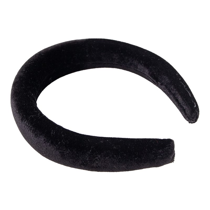 Diadema-con-piedras-para-bebe-niña-Accesorios-Negro