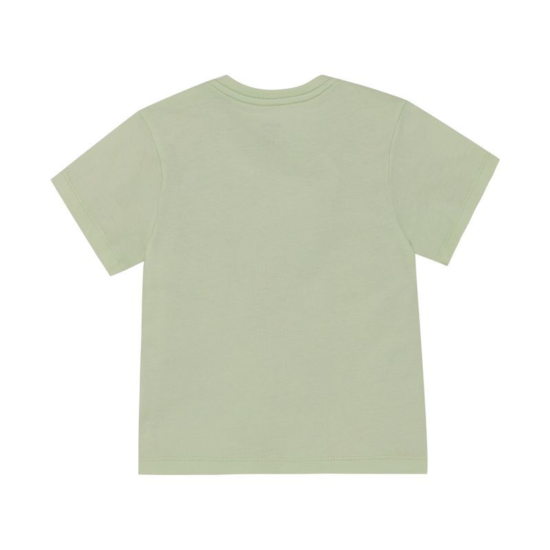 Camiseta-manga-corta-para-bebes-unisex-Bebes-Unisex-Verde