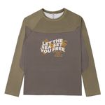 Camiseta-manga-larga-de-baño-con-proteccion-uv-para-niño-Ropa-nino-Verde