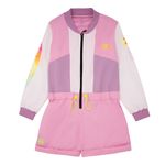 Enterizo-corto-disfraz-de-corredora-para-niña-Ropa-nina-Rosado