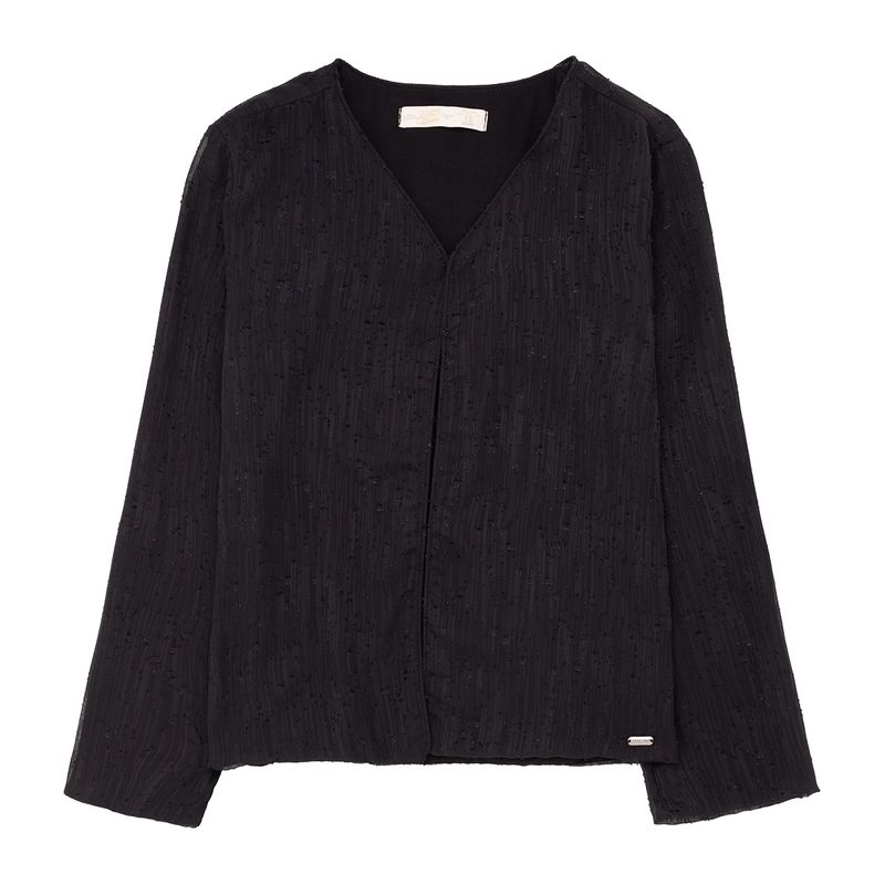 Chaqueta-tipo-blazer-para-niña-Ropa-nina-Gris