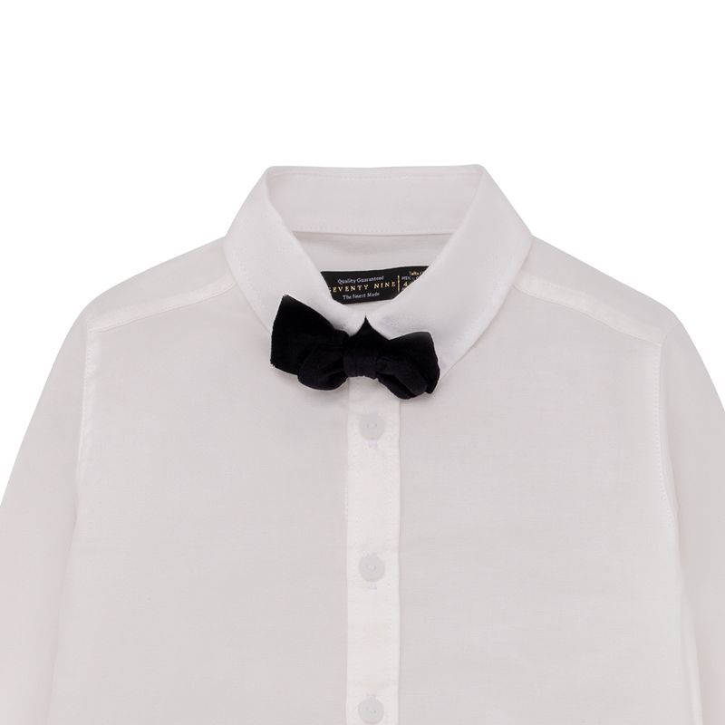 Camisa-manga-larga-con-corbatin-removible-para-bebe-niño-Ropa-bebe-nino-Blanco