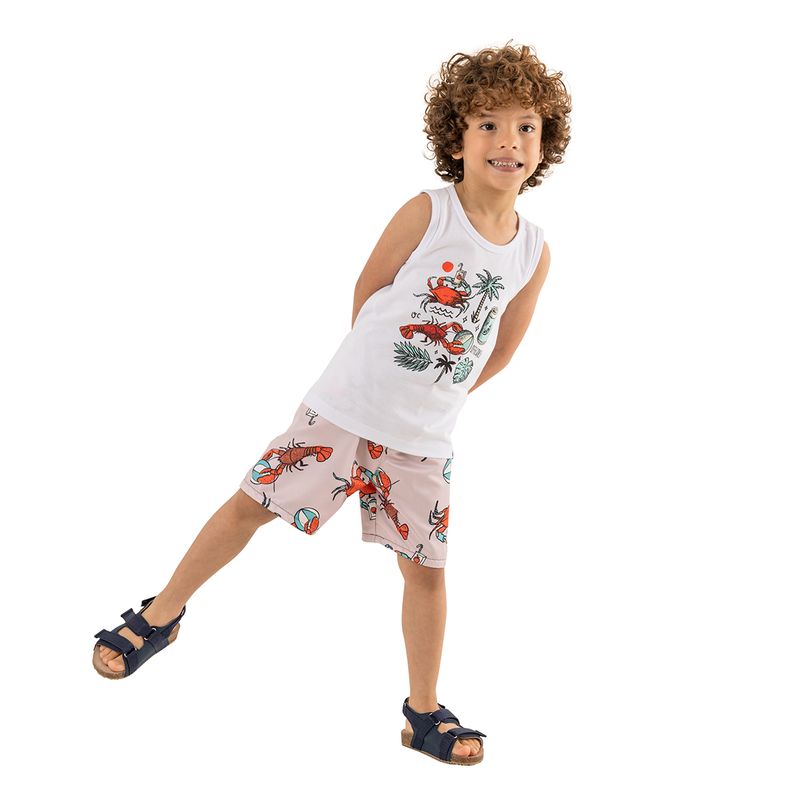 Pantaloneta-de-baño-doble-faz-para-bebe-niño-Ropa-bebe-nino-Rosado