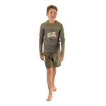 Camiseta-manga-larga-de-baño-con-proteccion-uv-para-niño-Ropa-nino-Verde