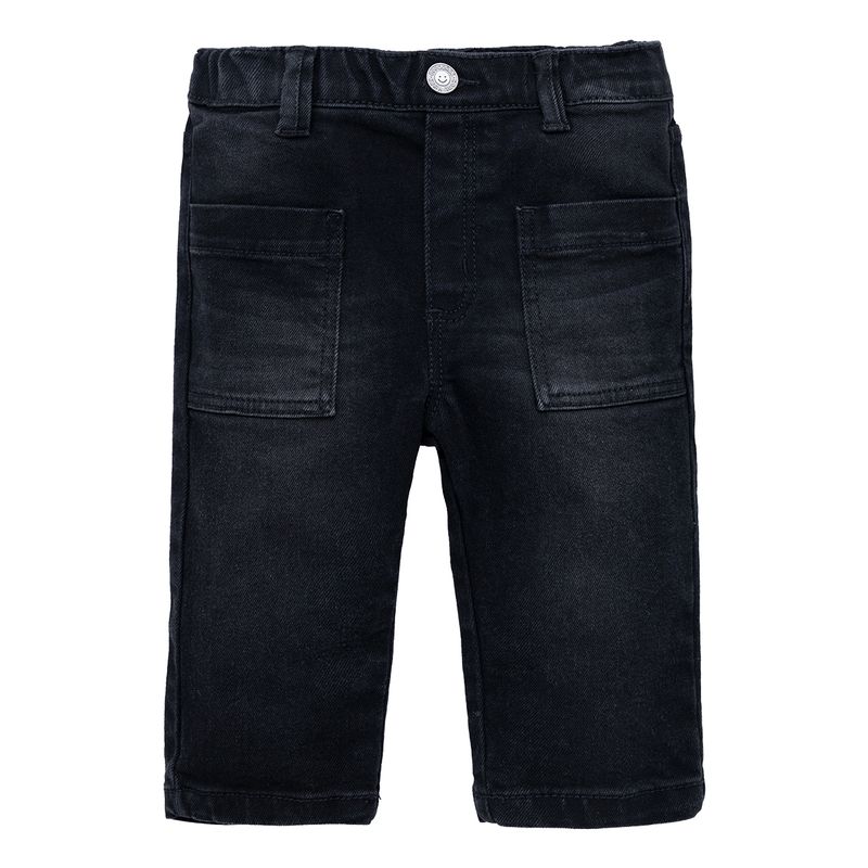 Denim-silueta-jogger-para-recien-nacido-niño-Ropa-recien-nacido-nino-Indigo-oscuro