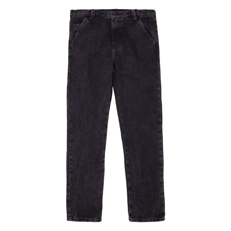 Jean-silueta-carrot-para-niños-Ropa-nino-Indigo-oscuro