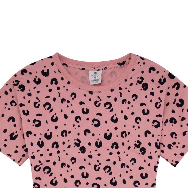 Vestido-manga-corta-para-niña-Ropa-nina-Rosado