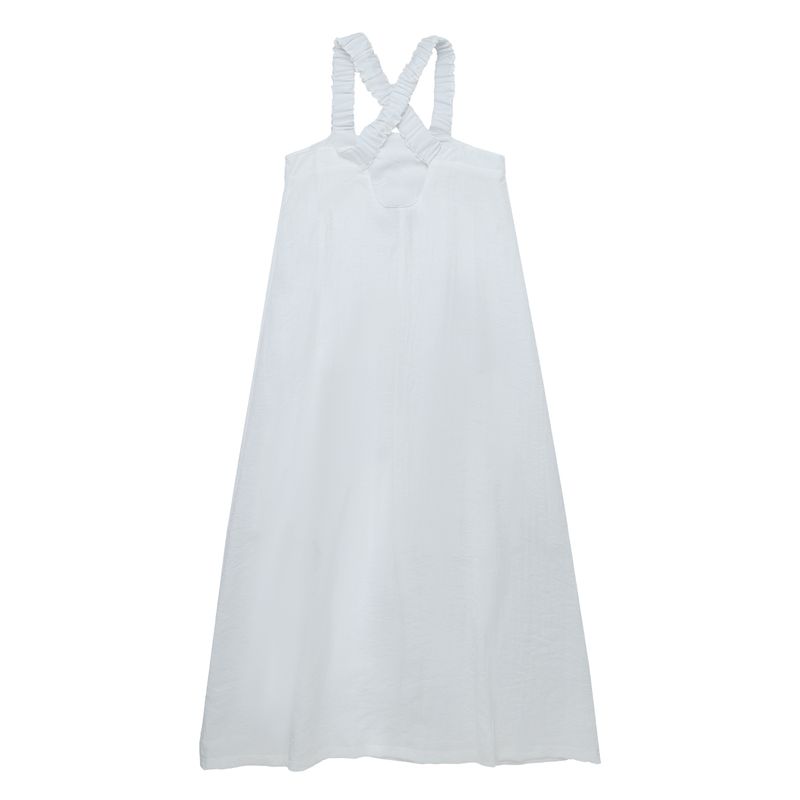Vestido-largo-manga-sisa-para-niña-Ropa-nina-Gris