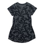 Vestido-manga-corta-para-niña-Ropa-nina-Gris