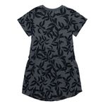 Vestido-manga-corta-para-niña-Ropa-nina-Gris