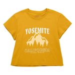 Conjunto-de-camiseta-y-falda-para-niña-Ropa-nina-Amarillo