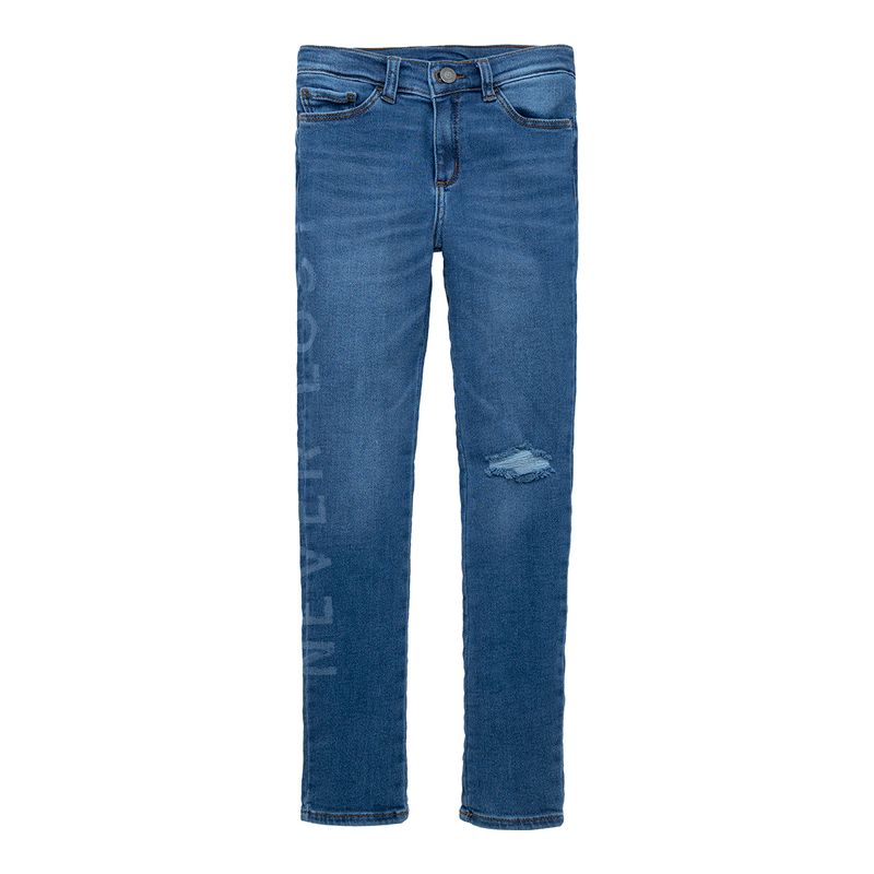 Jean-silueta-super-skinny-para-niña-Ropa-nina-Indigo-medio