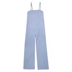 Enterizo-largo-ecologico-para-niña-Ropa-nina-Azul