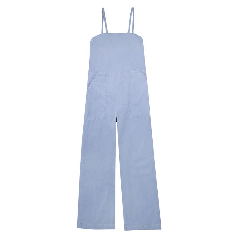Enterizo-largo-ecologico-para-niña-Ropa-nina-Azul
