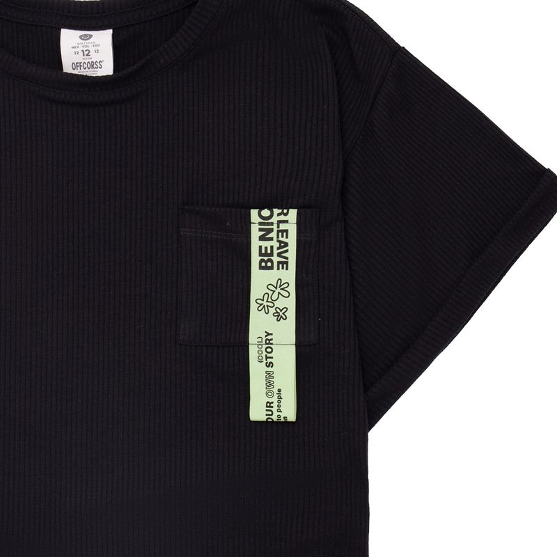 Camiseta-manga-corta-para-niña-Ropa-nina-Gris