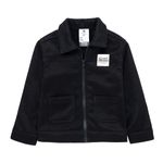 Chaqueta-con-cuello-ovejero-para-bebe-niño-Ropa-bebe-nino-Negro